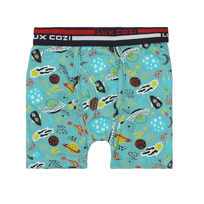 Lux Cozi Boys Outer Elastic Trunks- Assorted Colours