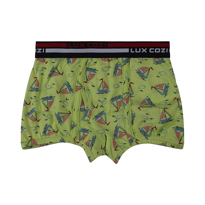 Lux Cozi Boys Outer Elastic Trunks- Assorted Colours