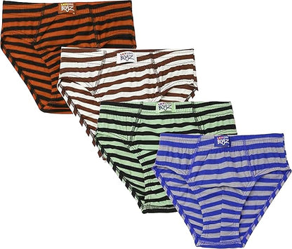 Lux Cozi Boys Outer Elastic Briefs- Assorted Colours