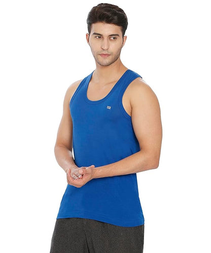 Lux Cozi 100% Cotton Men's Sleeveless Vest Pack of 2