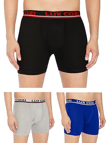 Lux Cozi Men's Cotton Bigshot Brief - Pack of 3