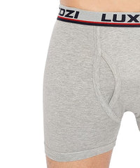 Lux Cozi Men's Cotton Trunks Solid,Breathable (Pack of 1) Plain