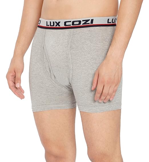 Lux Cozi Men's Cotton Trunks Solid,Breathable (Pack of 1) Plain