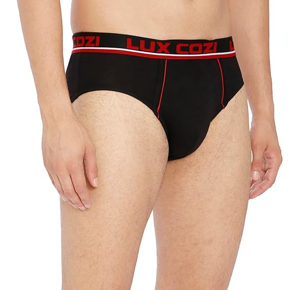 Lux Cozi Men's Cotton Brief (Pack of 5)