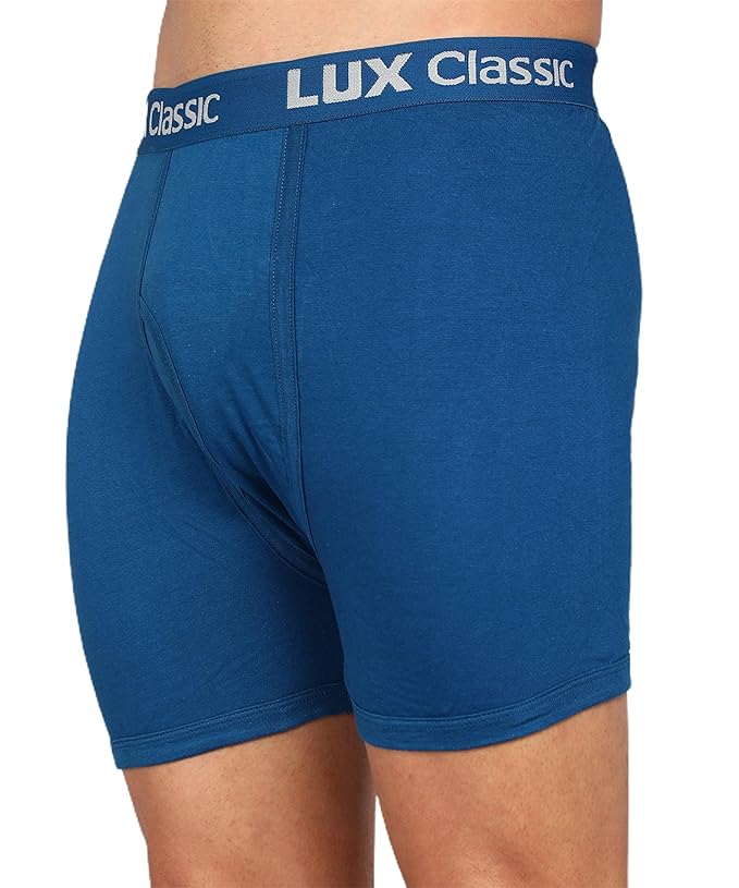 Lux Classic Men's Cotton Regular Solid Trunks