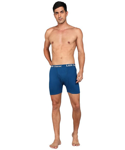 Lux Classic Men's Cotton Regular Solid Trunks