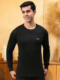 Lux Cottswool Men's Cotton Round Neck Thermal Top