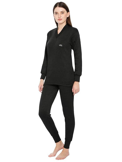 Lux Cottswool Women's Thermal Top and Lower Set