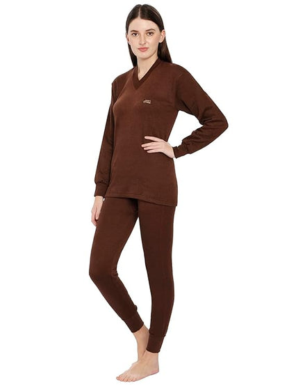 Lux Cottswool Women's Thermal Top and Lower Set