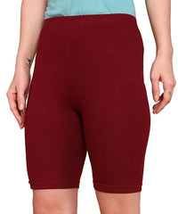 Lux Karishma Cotton Cycling Shorts for Women (Pack of 3)