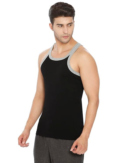 Lux Cozi Xylo Men Assorted Regular Fit Vest (Pack of 3)