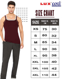 Lux Xylo Cotton Men's Vest Pack of 3
