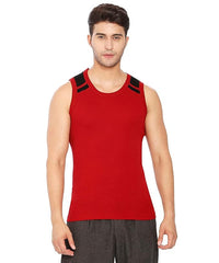 Lux Xylo Cotton Men's Round Neck Sleeveles Vest - Assorted (888)