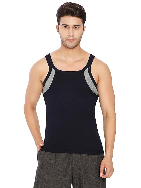 Lux Cozi Xylo Men Assorted Regular Fit Vest (Pack of 3)