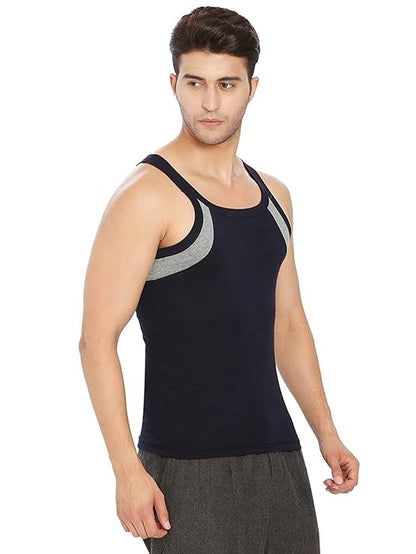 Lux Cozi Xylo Men Assorted Regular Fit Vest (Pack of 3)