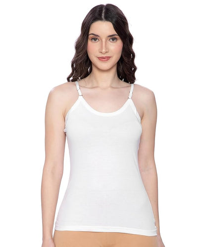 Lux Amore Adjustable Cotton Camisole Strap for Womens/Girls Pack of 3