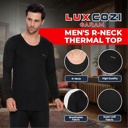 Lux Cozi Men's Round Neck Full Sleeve Garam Thermal Top