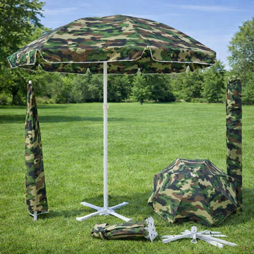 Btag Garden Umbrella with Stand | Big Size Outdoor Patio Umbrella | Waterproof & Sun Protection | Umbrella for Garden, Balcony & Terrace.