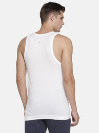 MacroMan M-Series Men's 100% Cotton Vest (Pack of 4)