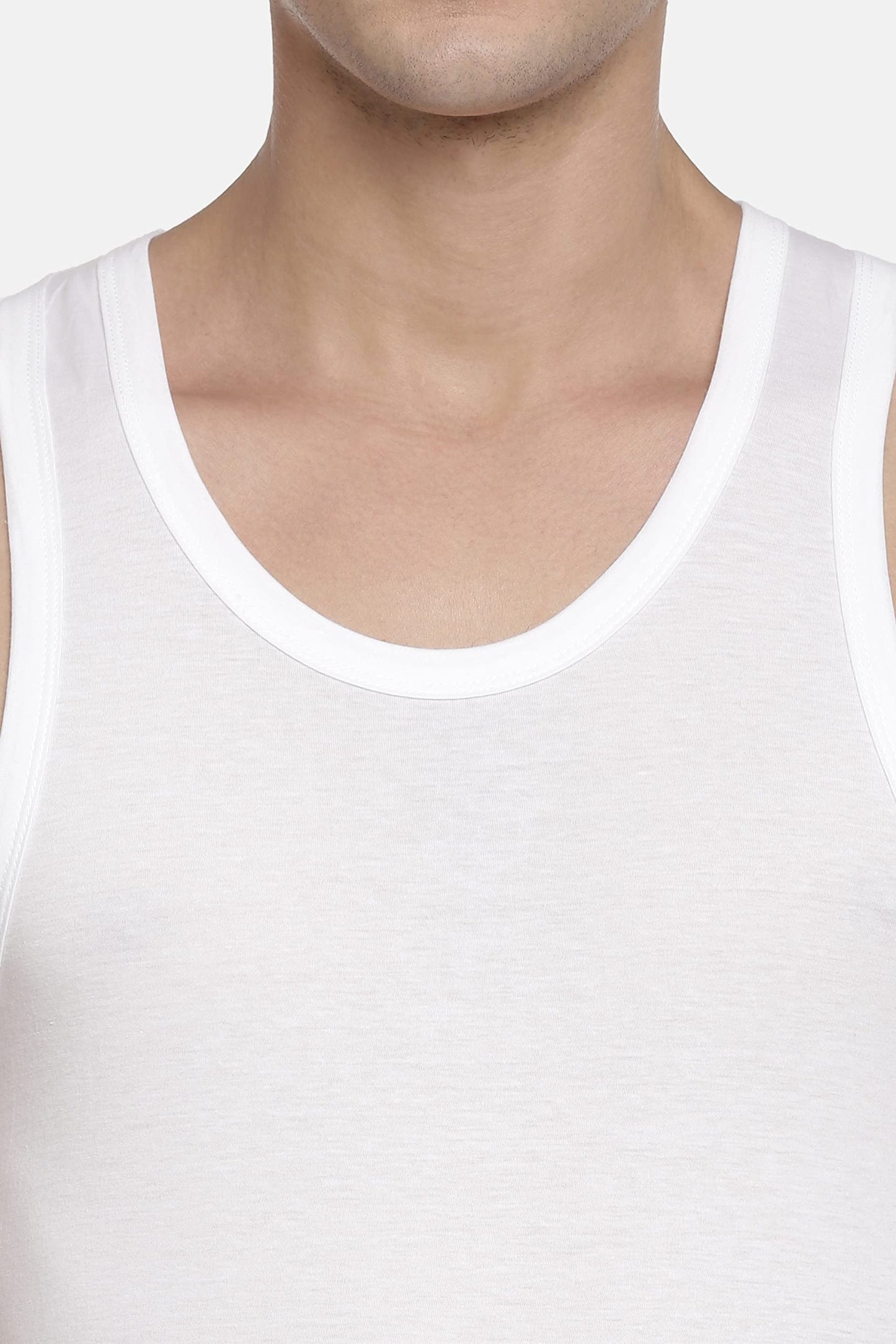 MacroMan M-Series Men's 100% Cotton Vest (Pack of 4)
