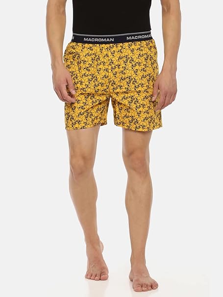 MacroMan M-Series Printed Boxers - Pack of 2