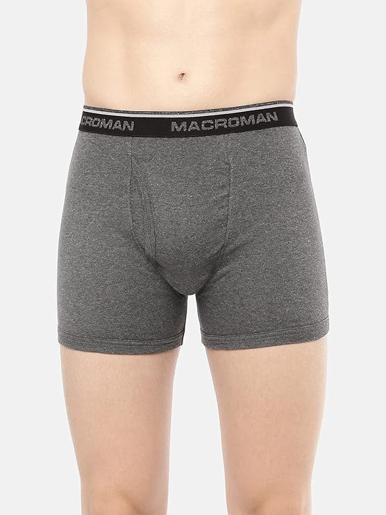 MacroMan Men's Cotton Outer Elastic Trunk's (Pack of 2)