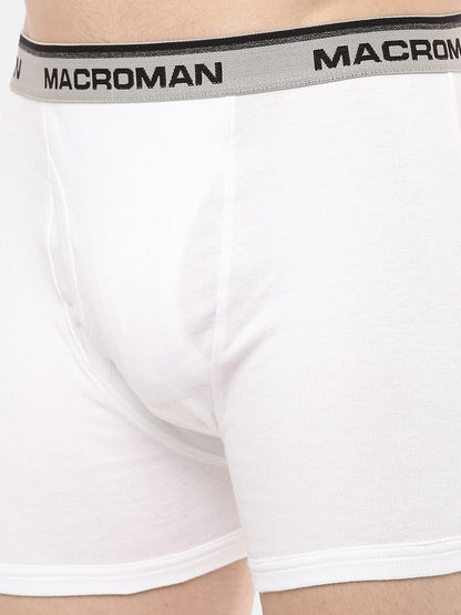 MacroMan Men's Cotton Outer Elastic Trunk's (Pack of 2)