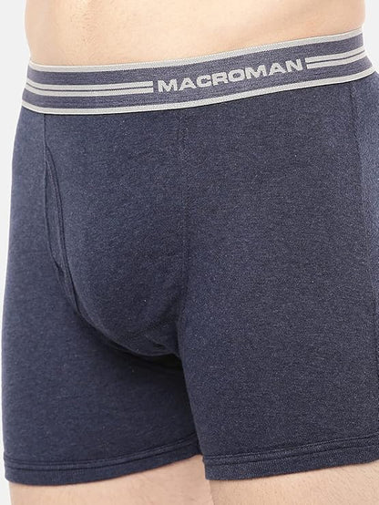 MacroMan Men's Cotton Outer Elastic Trunk's (Pack of 2)