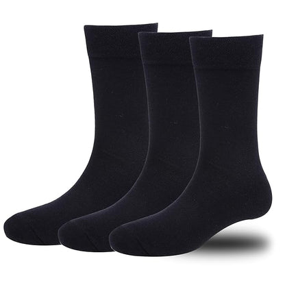 Master Piece Men's Business Formal Cotton Socks Pack of 3