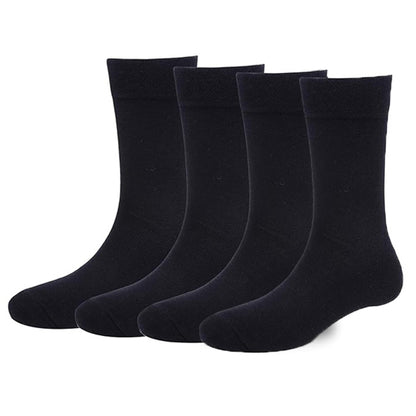 Master Piece Men's Business Formal Cotton Socks Pack of 4