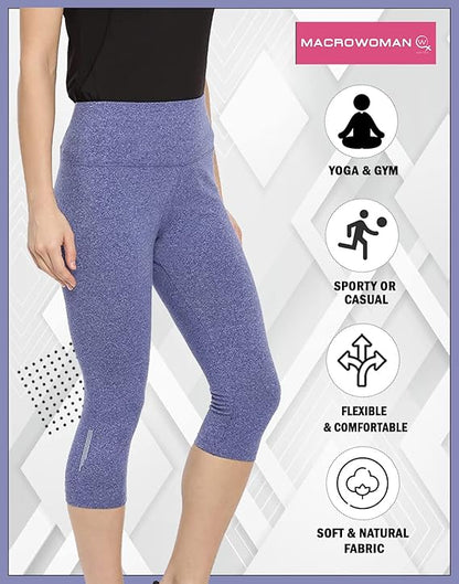 Macrowoman W Women's Yoga Capri