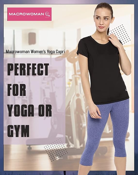 Macrowoman W Women's Yoga Capri