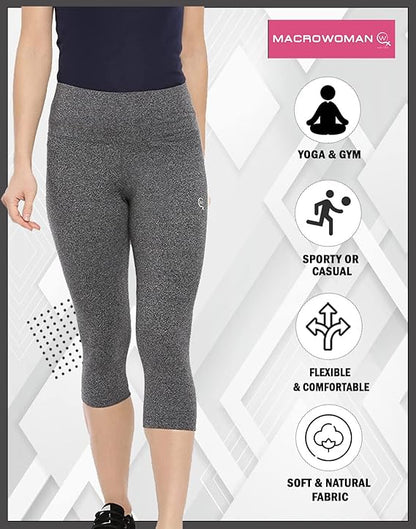 Macrowoman W Women's Yoga Capri