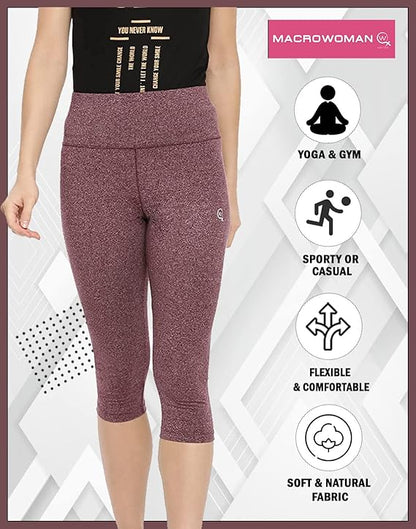 Macrowoman W Women's Yoga Capri