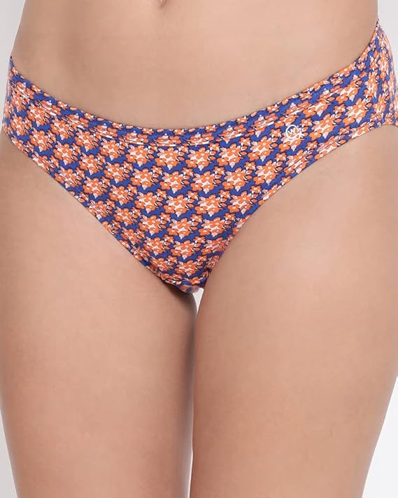 Macrowoman W Series Womens' 100% Cotton Bikini Panty (Pack of 3)