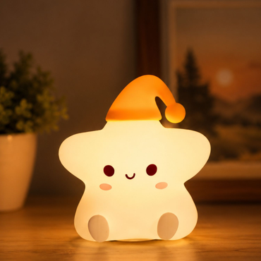 Btag Unicorn Silicone Night Light for Kids & Babies | Rechargeable LED Bedside Lamp with Touch Control