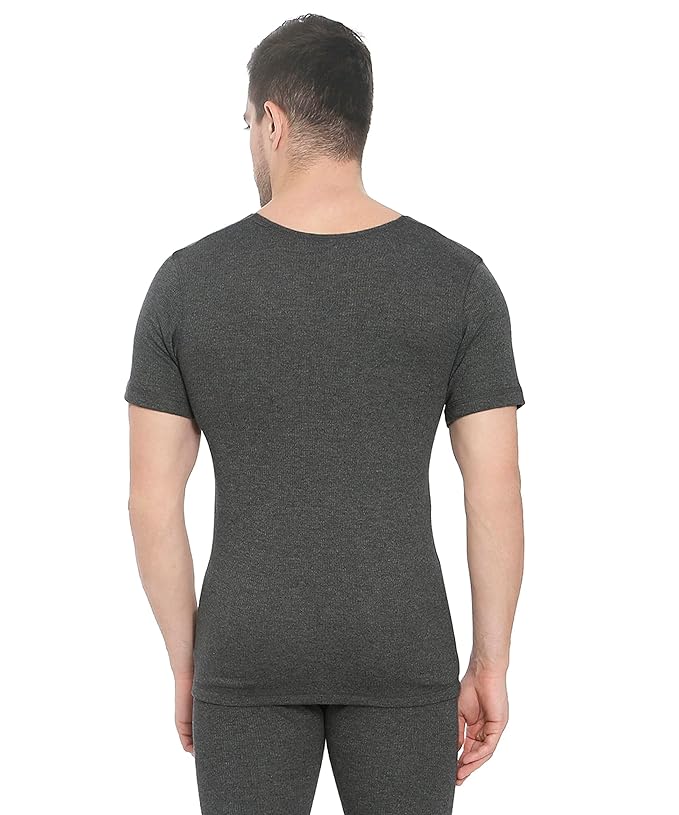 ONN Men's Round Neck Half Sleeves Premium Thermal Top