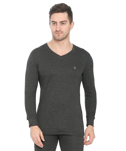 ONN Men's V-Neck Full Sleeves Premium Thermal Top