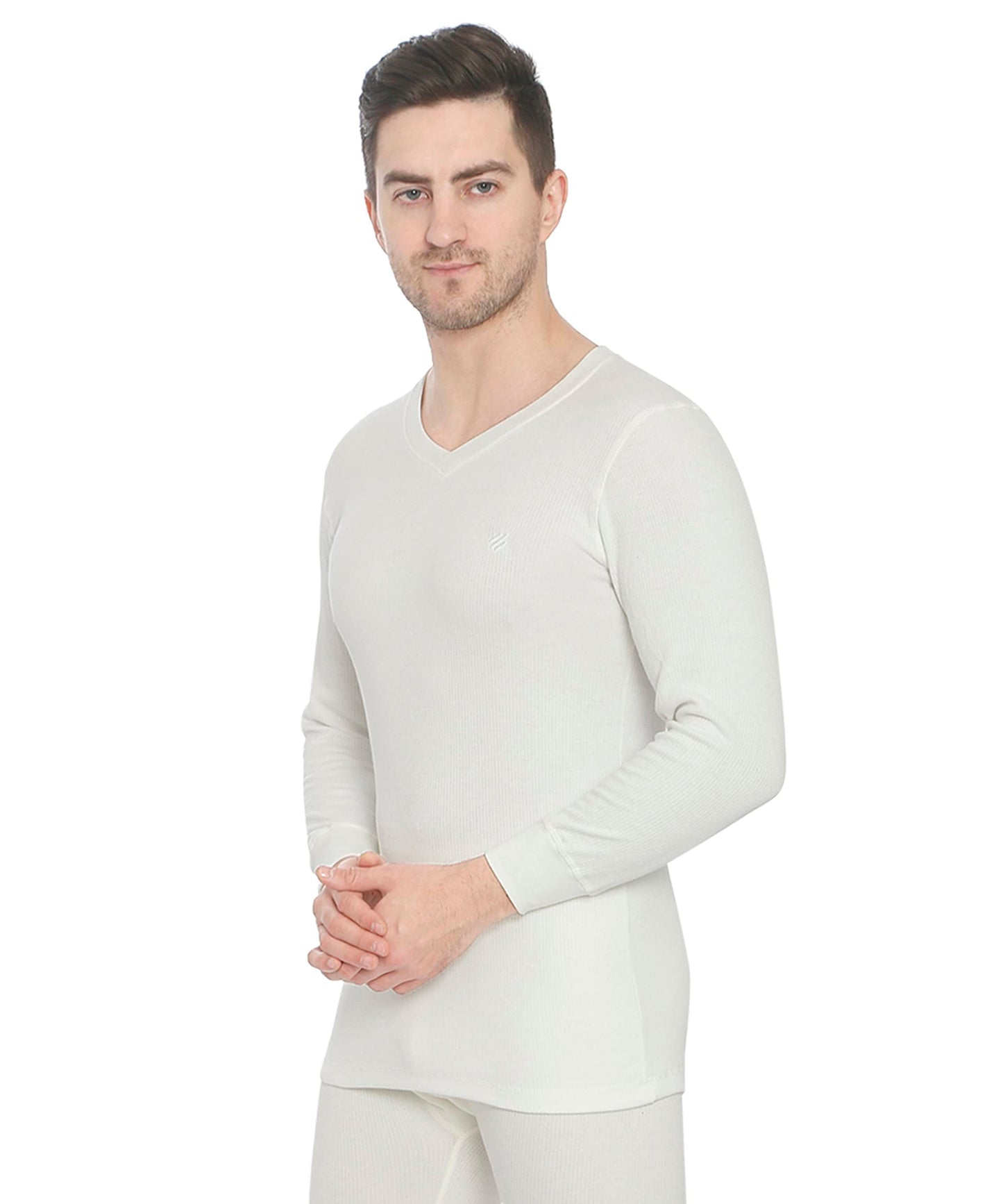 ONN Men's V-Neck Full Sleeves Premium Thermal Top