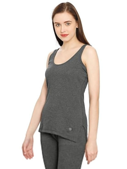 ONN Women's Cotton Sleeveless Slip Thermal Top