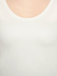 ONN Women's Cotton 3/4th Sleeve UNeck Thermal Top/Bottom Set