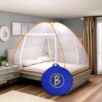 Btag Premium Mosquito NET Mosquito full bed Net | Extra Mosquito Protection | 30GSM Strong Net