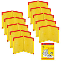 Btag Sticky Trap for Insects Pack of 3 Sheets| for Garden & Agriculture to Control Whiteflies, Aphids, Thrips, Jassids| Fly Catcher Insect Catcher Glue Trap.