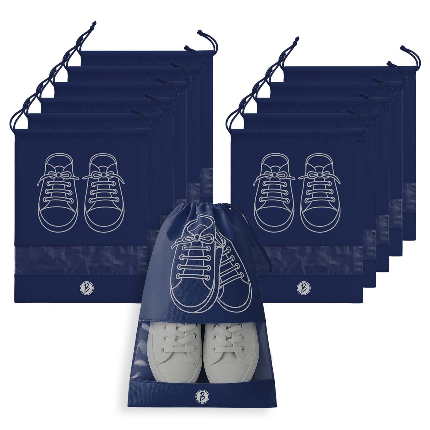 Btag Shoes Bag for Travel & Storage organizer for Men & Women | Travel Accessories | Shoe Organizer | Shoe Cover for Travel Essentials