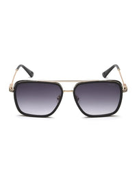 POLICE 100% UV protected sunglasses for Men with Black polycarbonate frame