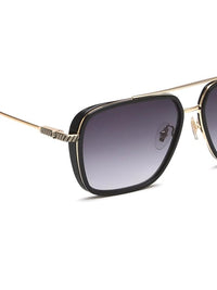 POLICE 100% UV protected sunglasses for Men with Black polycarbonate frame