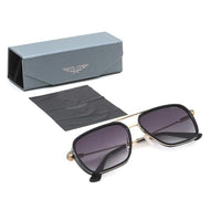 POLICE 100% UV protected sunglasses for Men with Black polycarbonate frame