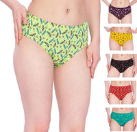 Lux Amore Women's Cotton Regular Plain/Printed IE Panties. (101_102_105) (Assorted_PO2)