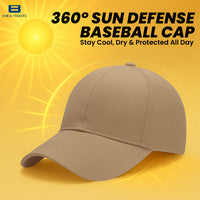 BTfash Classic Plain Adjustable Baseball Cap for Men and Women, Unisex Cap for All Seasons (Pack of 2)