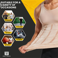 Bimla Traders Mens Slimming Body Shaper Vest, Stretchable Tummy Tucker Tank Top